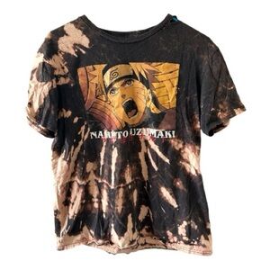 Bleach Dyed/Naruto/T-Shirt/Size L